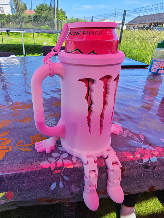 Monster Energy Holder Rose — Édition Articulée