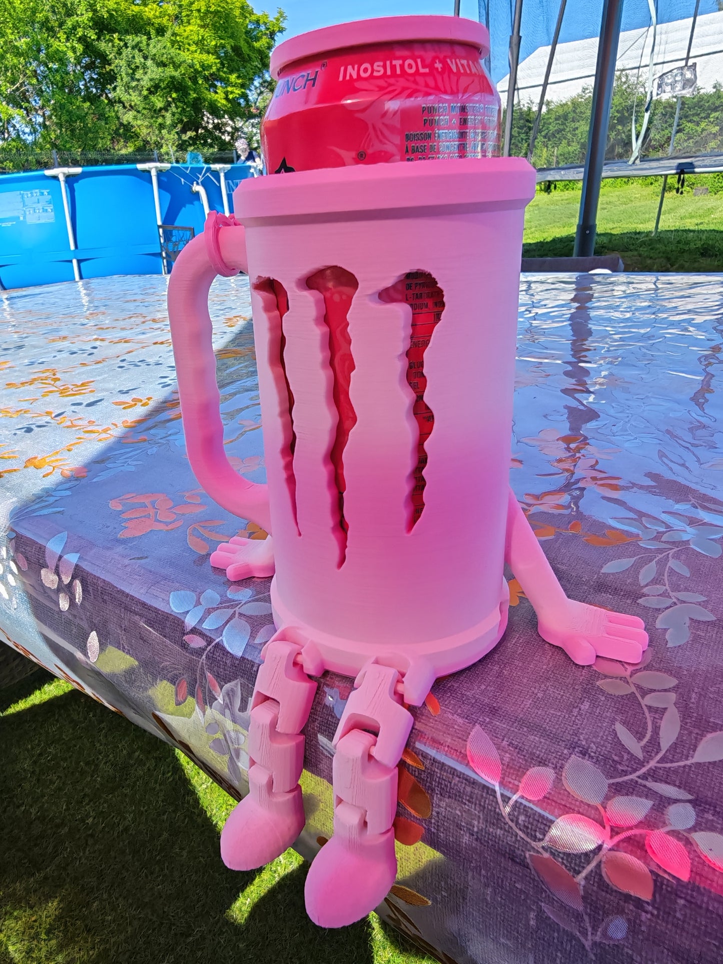 Monster Energy Holder Rose — Édition Articulée