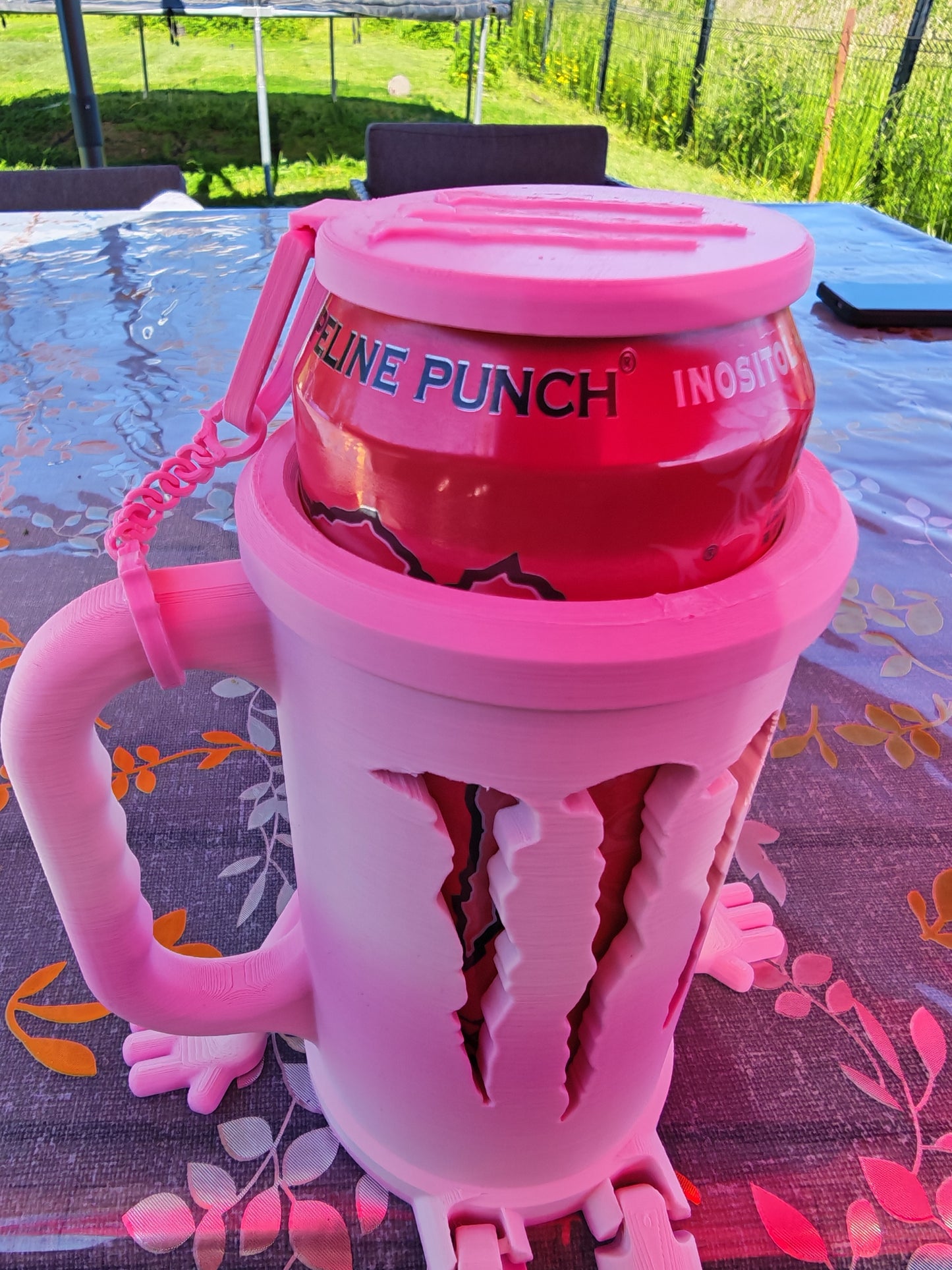 Monster Energy Holder Rose — Édition Articulée