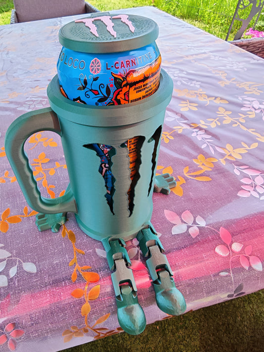 Monster Energy Holder Vert — Édition Articulée