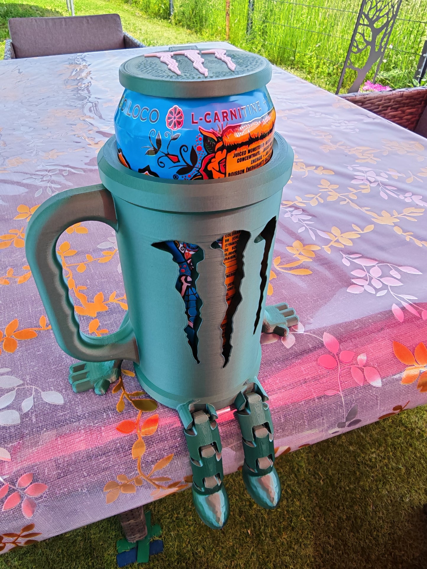 Monster Energy Holder Vert — Édition Articulée