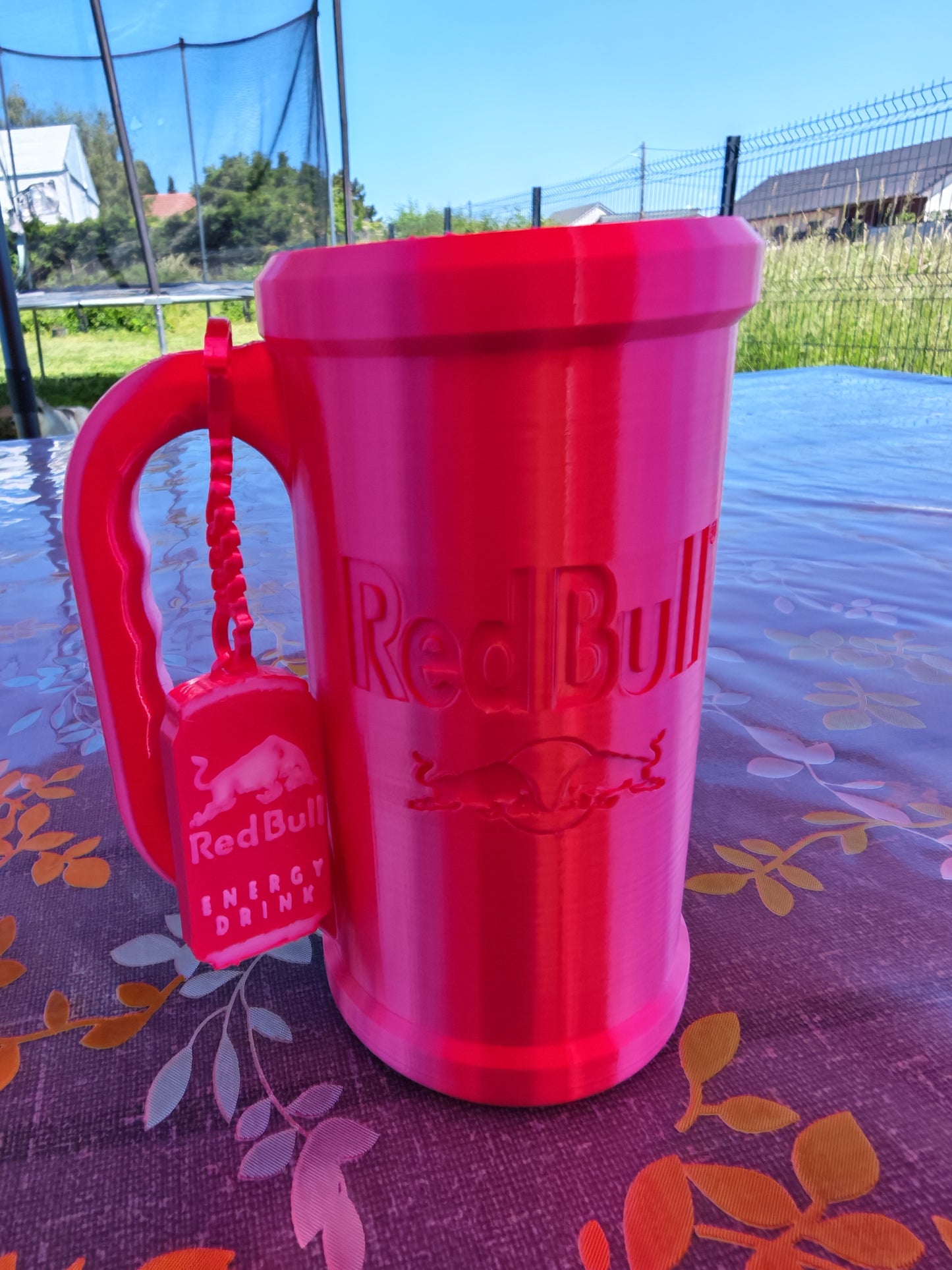 Support pour boisson RedBull + Ouvre-canette RedBull