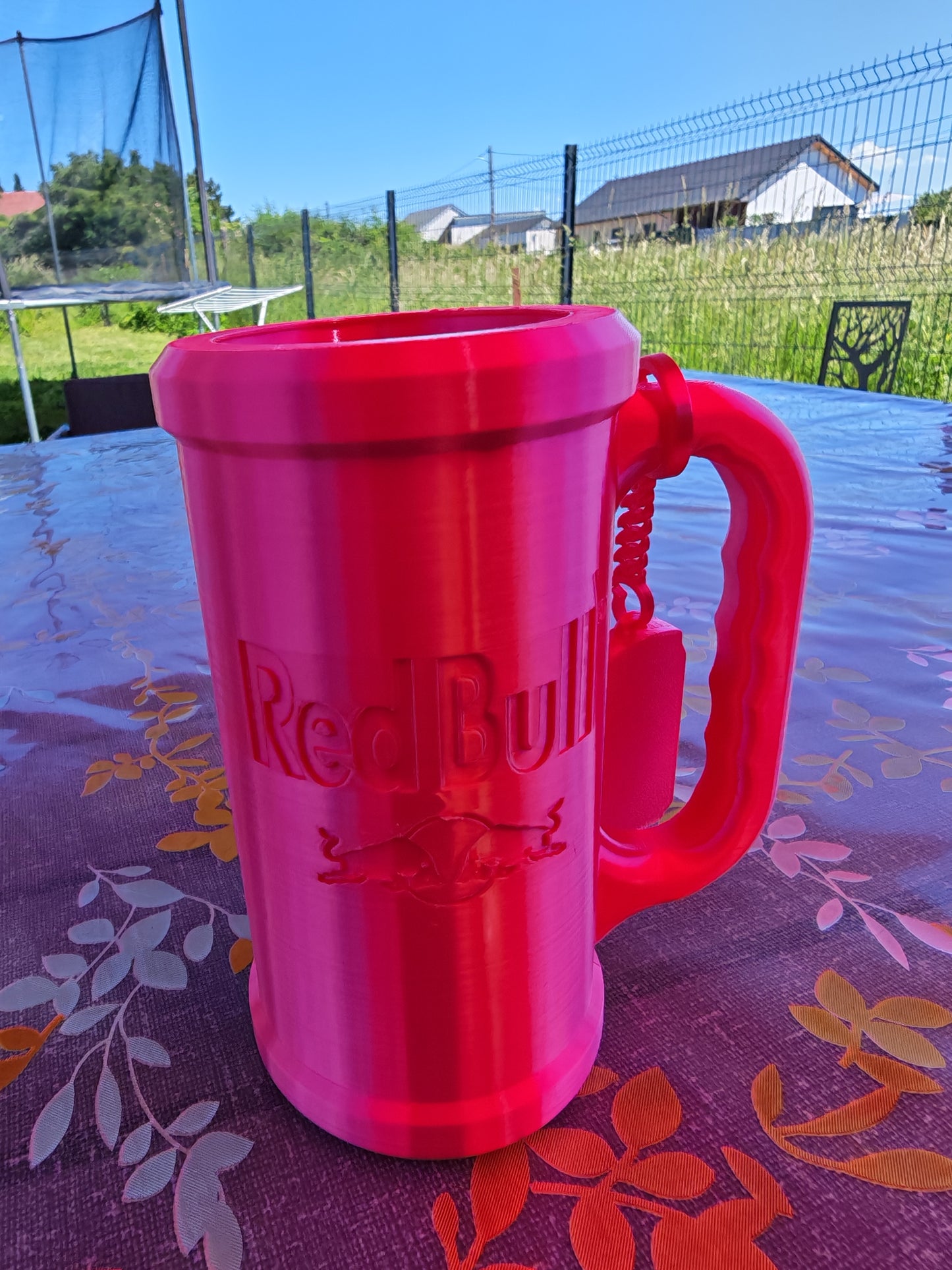 Support pour boisson RedBull + Ouvre-canette RedBull