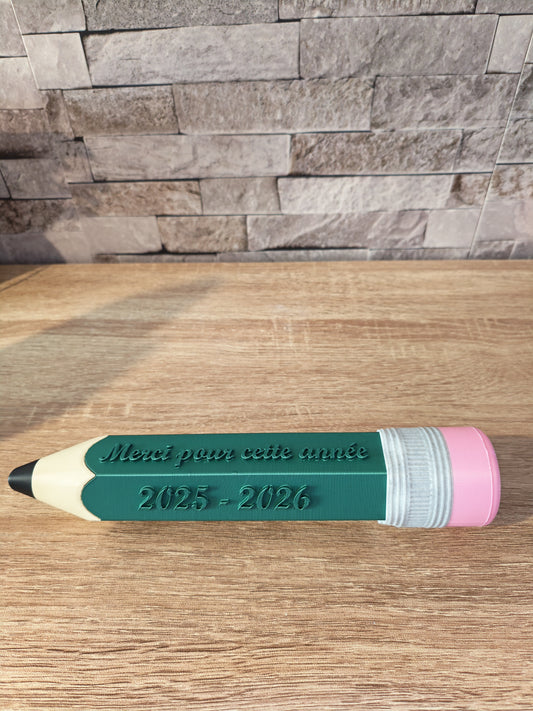 ✏️ Pencil Case “Merci pour cette année” – Cadeau de fin d’année original