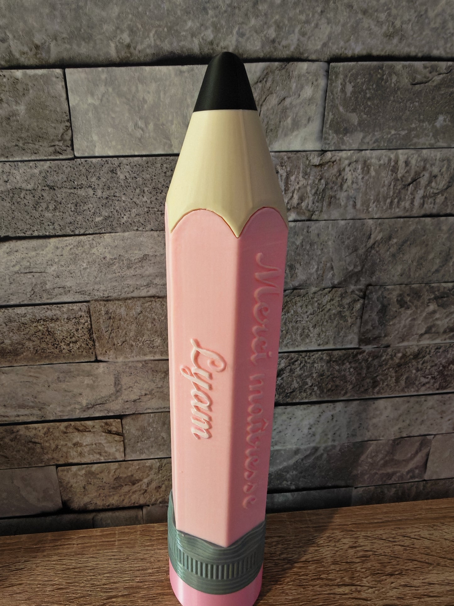 ✏️ Pencil Case “Merci maitresse” avec prénom personnalisé