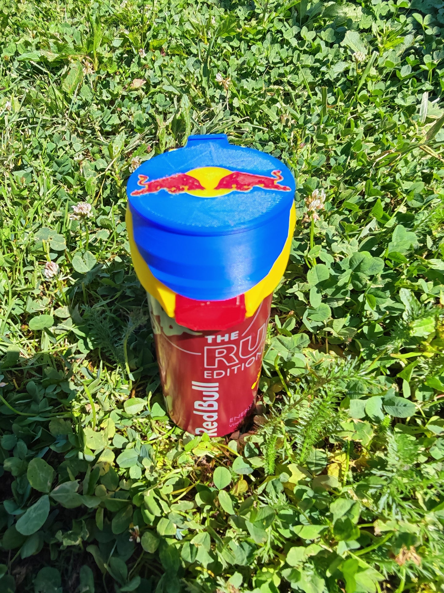 PopTop Mini pour Red Bull 250 mL – Couvercle Réutilisable Imprimé en 3D